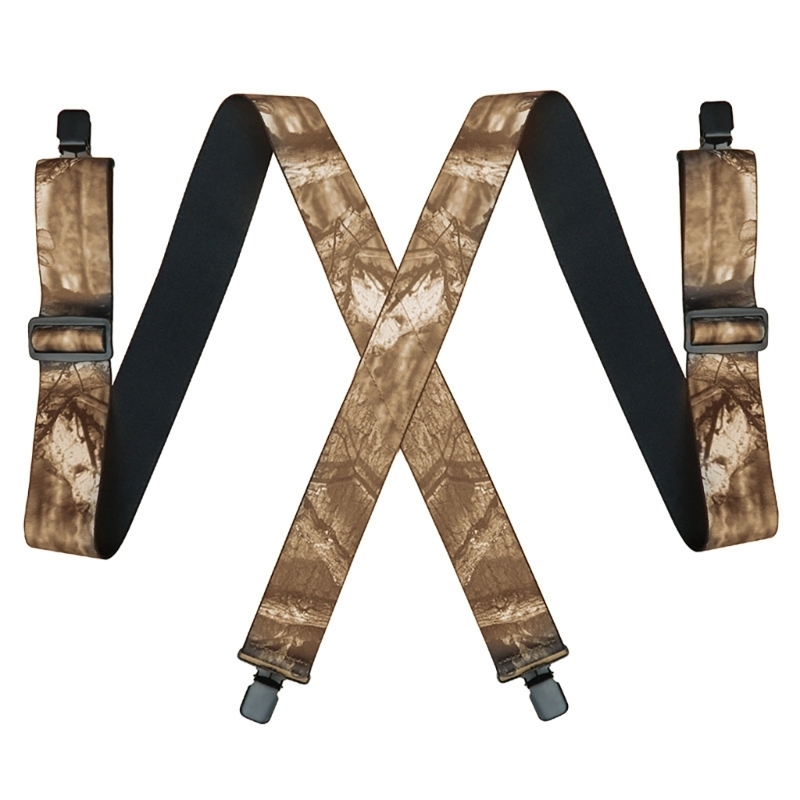 Suspender Clip Formal - 340D 5cm Adjustable Wide Suspenders for