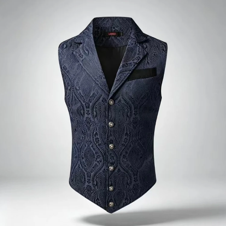Men Retro Victorian Jacquard S - огляд і ціна Men'S Formal Wear Waistcoat