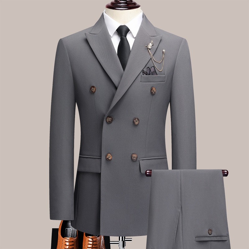 Men Suit Set Luxury Deep White - огляд і ціна Men Formal Wear For Dinner