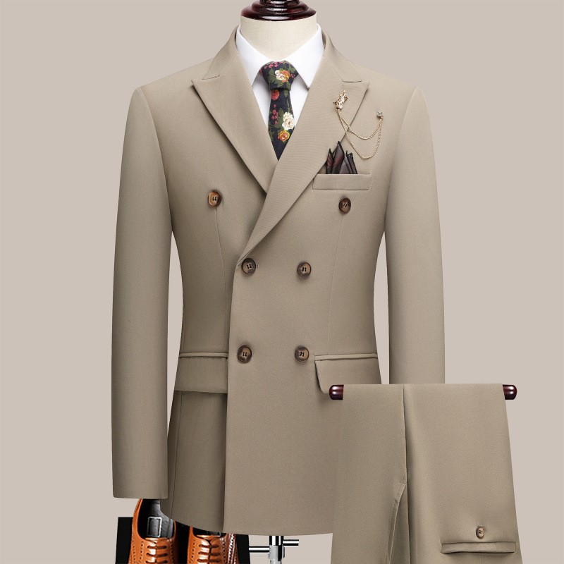 Men Suit Set Luxury Deep White - огляд і ціна Men Formal Wear For Dinner