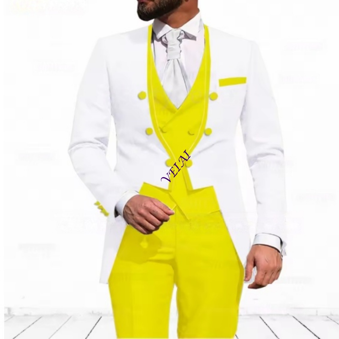 Customized Sky Blue 3-Piece Su - огляд і ціна Men'S Formal Evening Wear