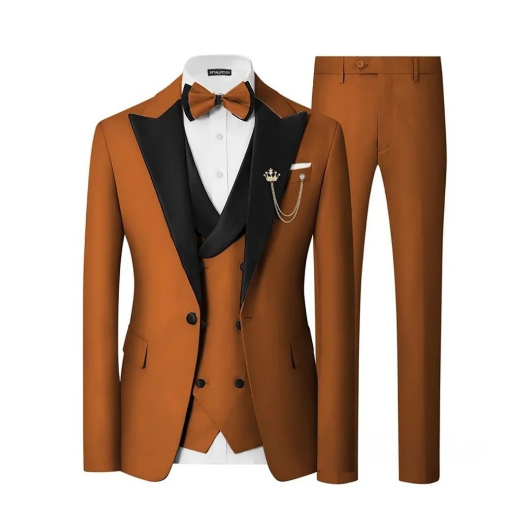 Men's Slim Fit 3 Piece Tuxedo  - огляд і ціна Men Formal Wear For Dinner