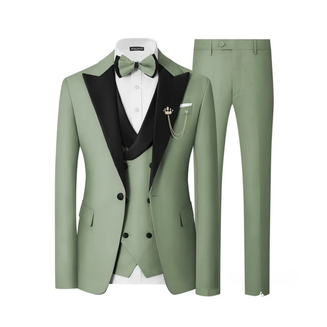 Men's Slim Fit 3 Piece Tuxedo  - огляд і ціна Men Formal Wear For Dinner