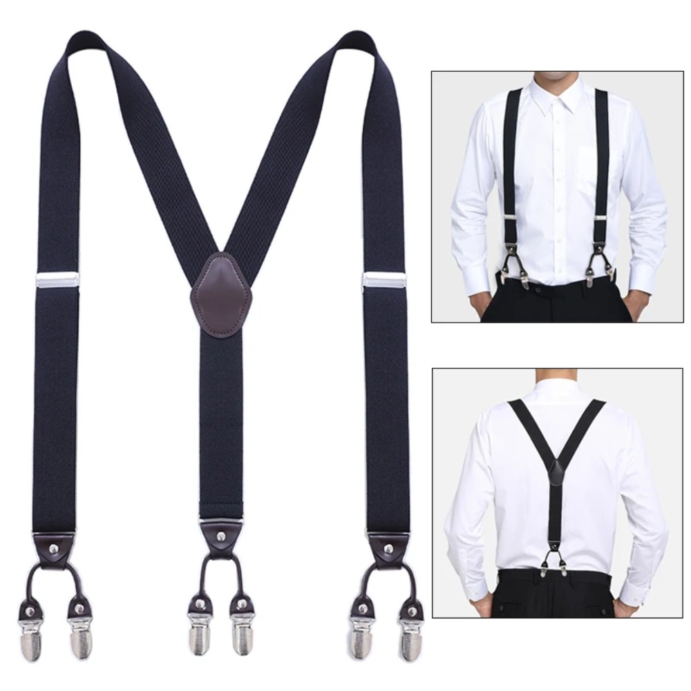 Vintage Suspenders for Men Wed - огляд і ціна Suspender Clip Formal