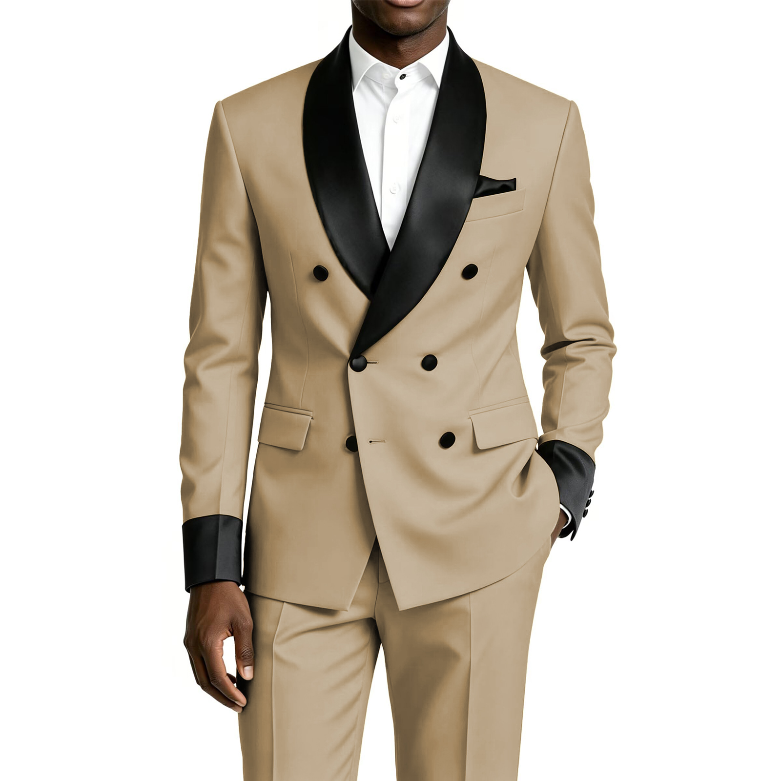 Men's Tuxedo Suit 2 Piece Douu - огляд і ціна Men Formal Wear For Dinner