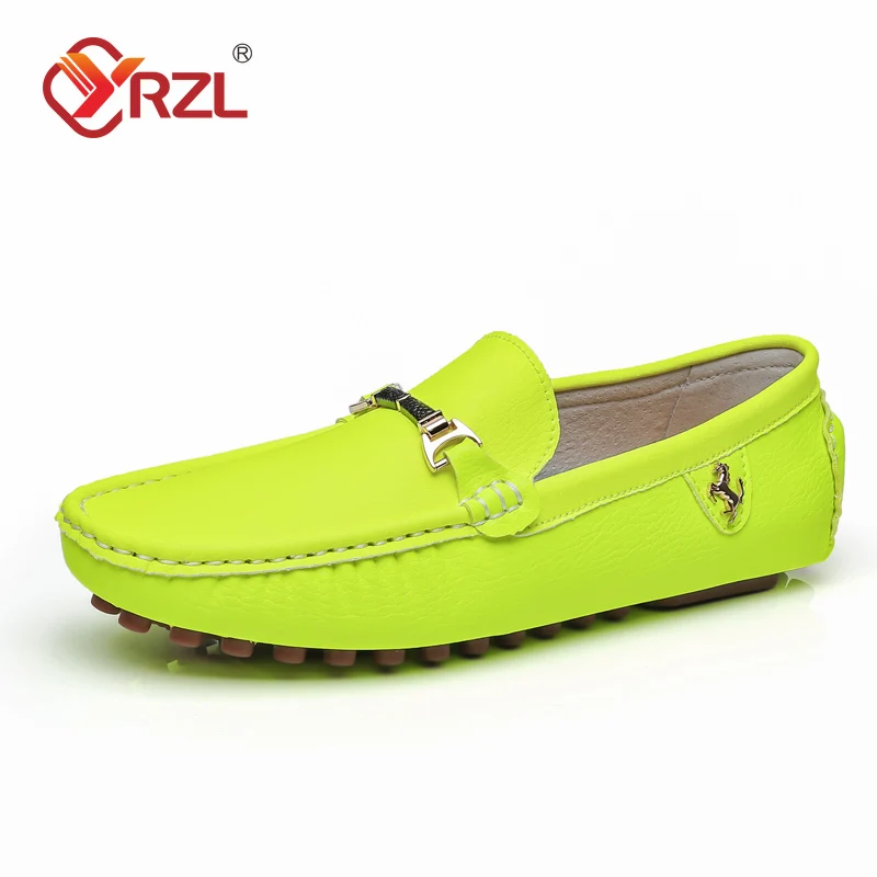 YRZL Loafers Men Shoes PU Leat - огляд і ціна Men'S Luxury Formal Wear Brands