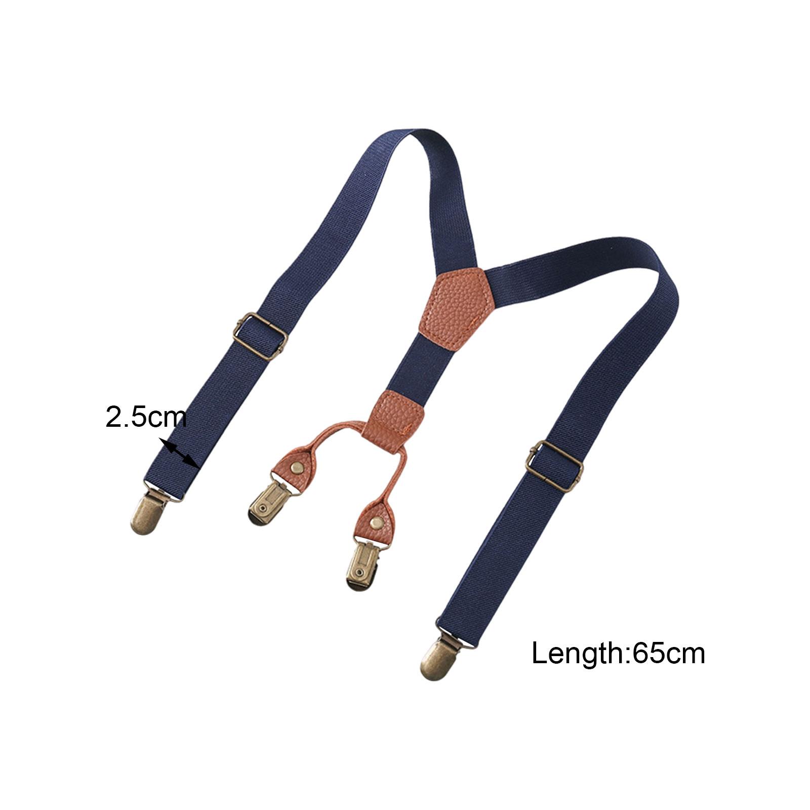 Boys Suspender Solid Color Hea - огляд і ціна Suspender Clip Formal