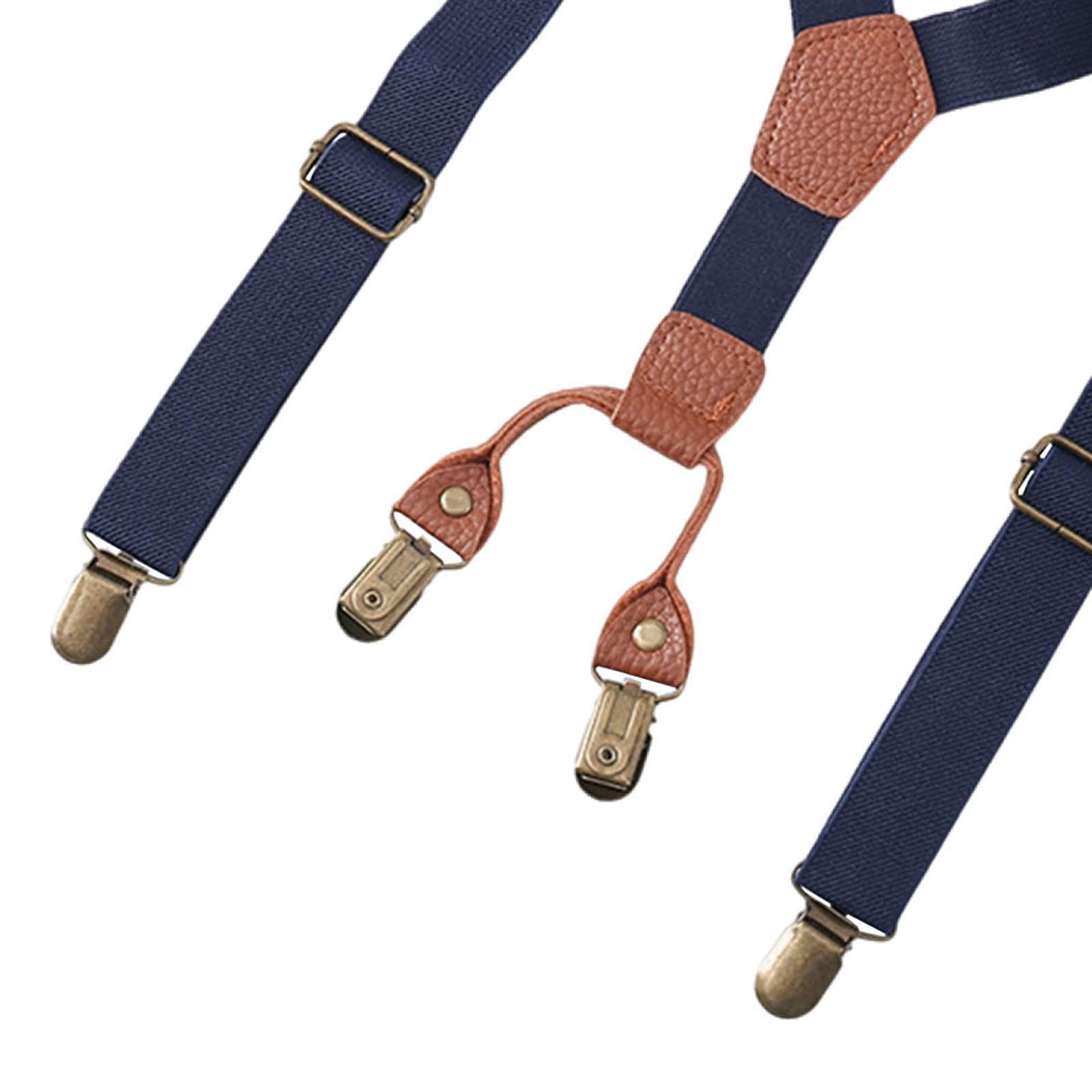 Boys Suspender Solid Color Hea - огляд і ціна Suspender Clip Formal