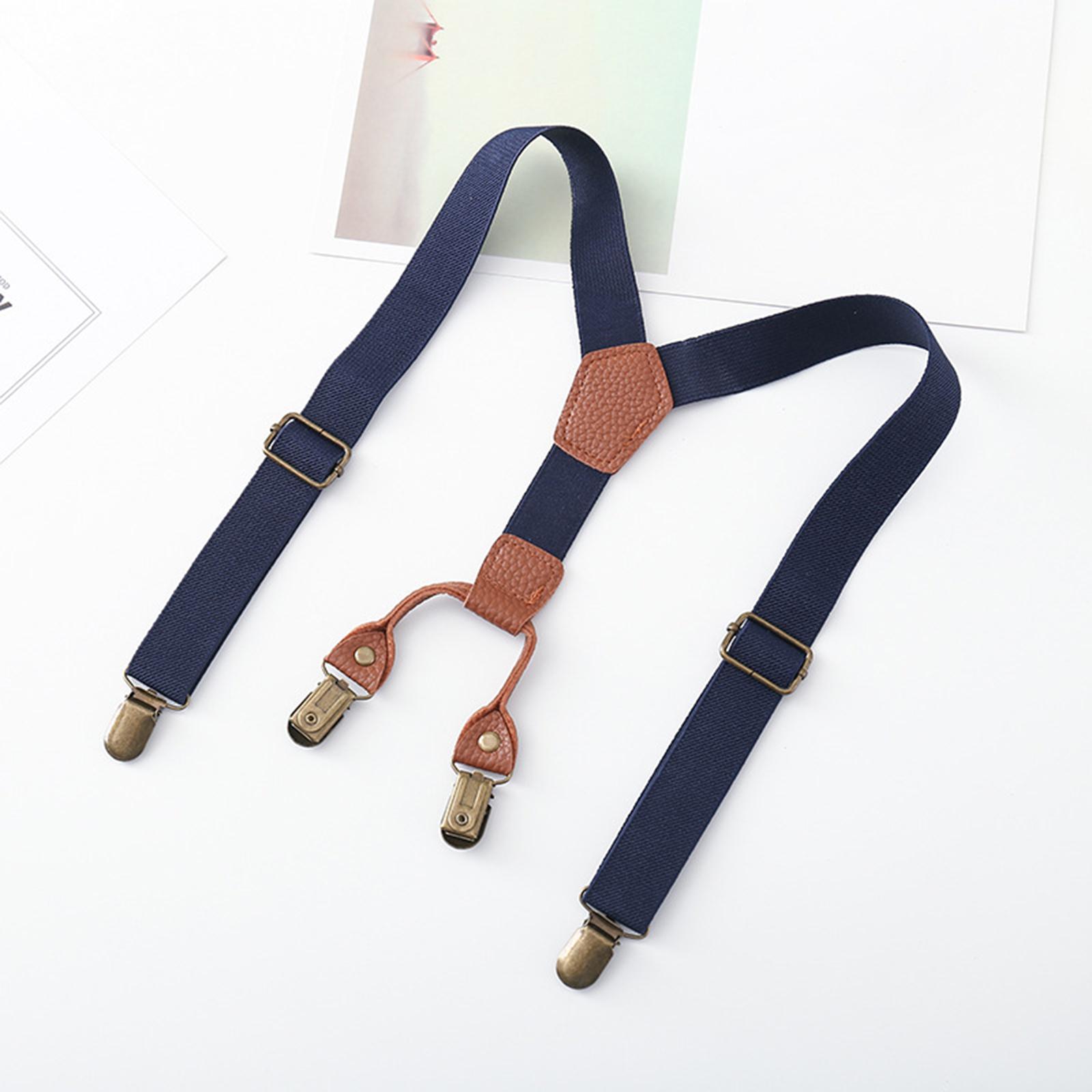Boys Suspender Solid Color Hea - огляд і ціна Suspender Clip Formal