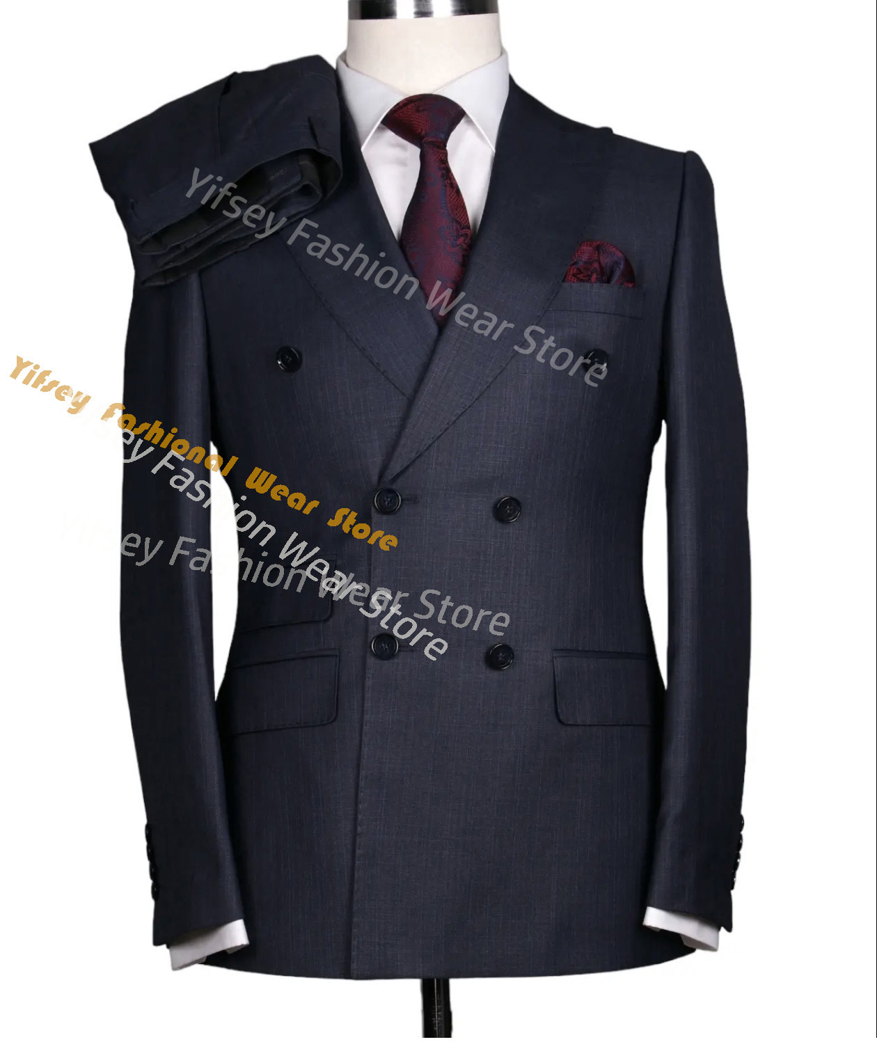 Brown Summer Man Suit Set Coat - огляд і ціна Latest Men Formal Wear