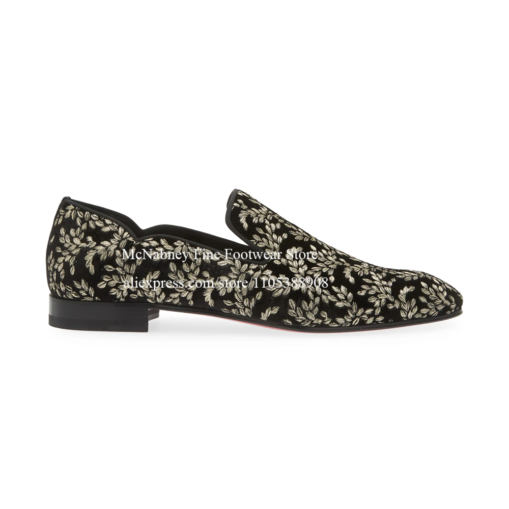 Black Silk Velvet Slip On Loaf - огляд і ціна Men'S Formal Evening Wear