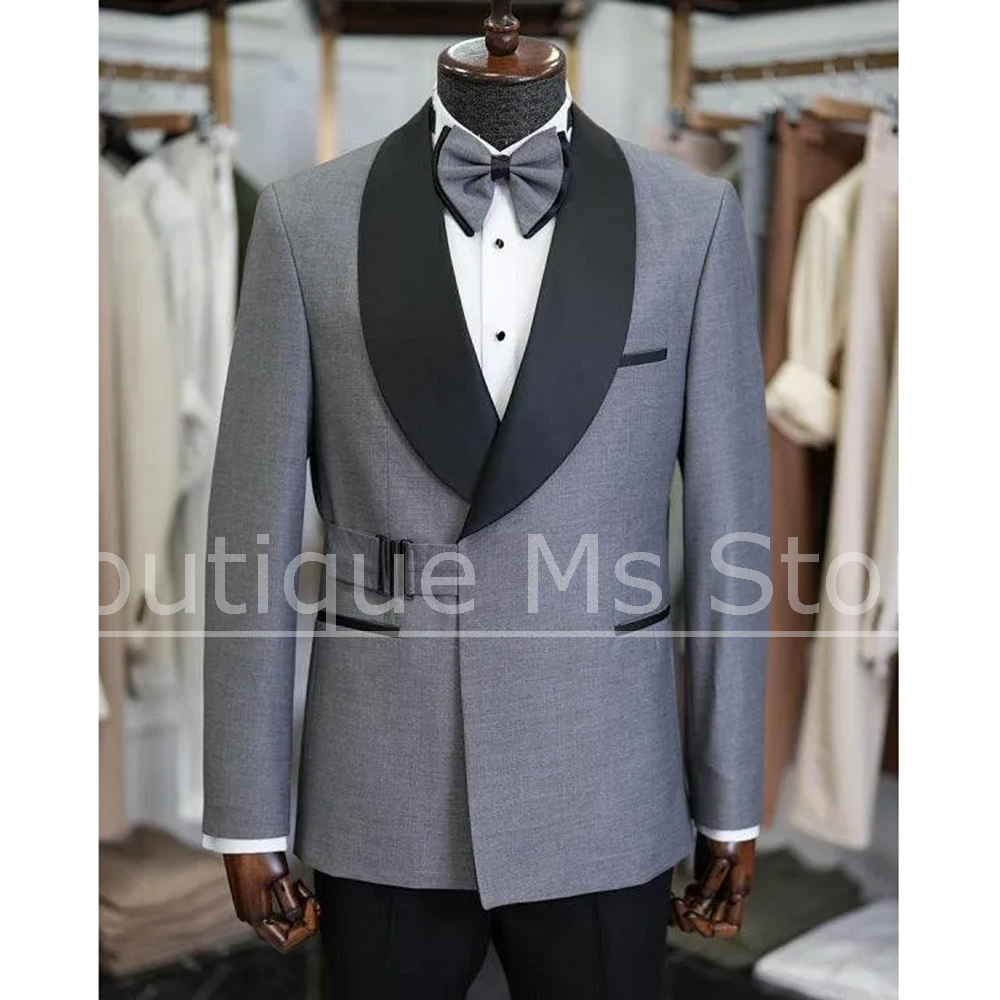 Chic Men Suit Fashion Shawl La - огляд і ціна Men Formal Wear For Dinner