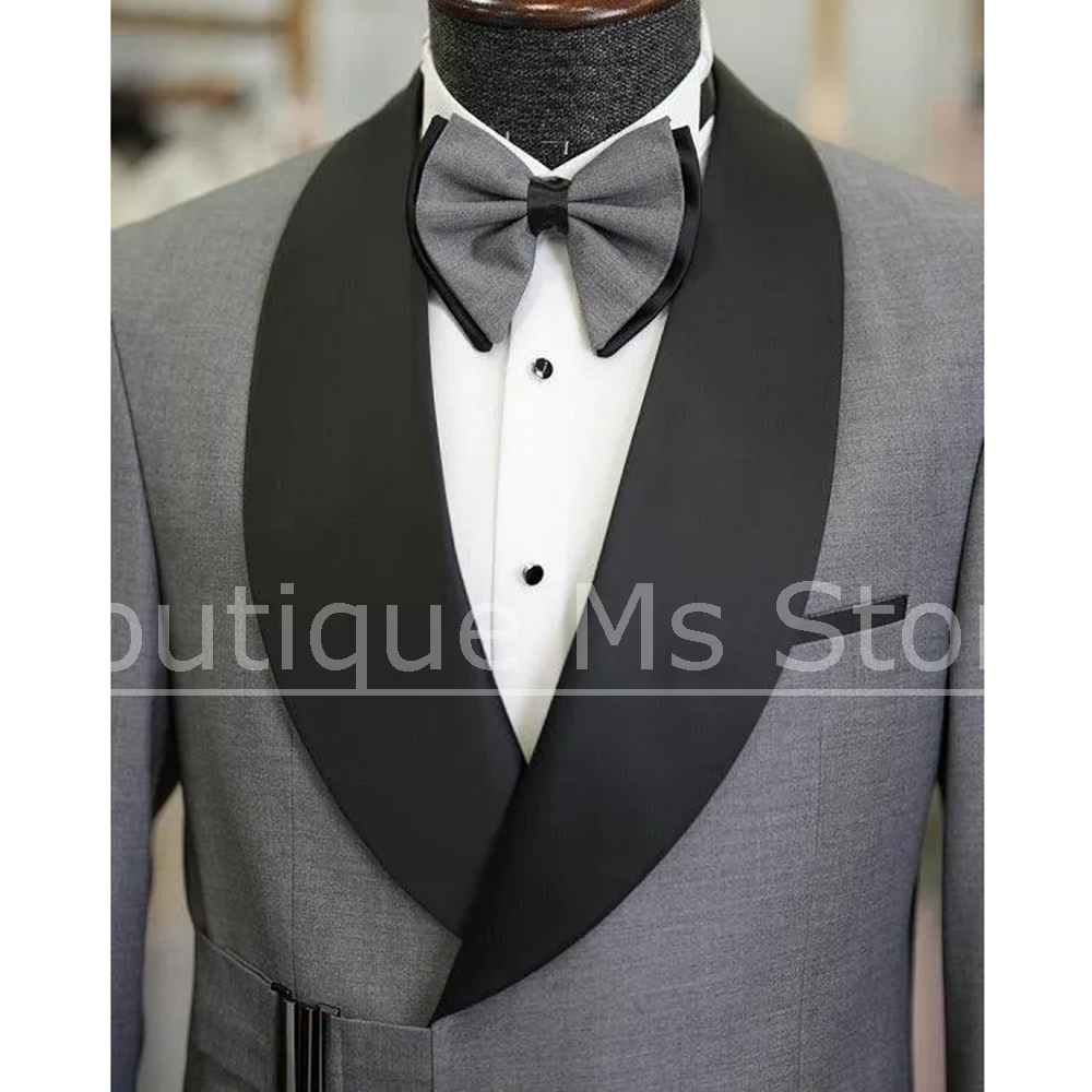Chic Men Suit Fashion Shawl La - огляд і ціна Men Formal Wear For Dinner