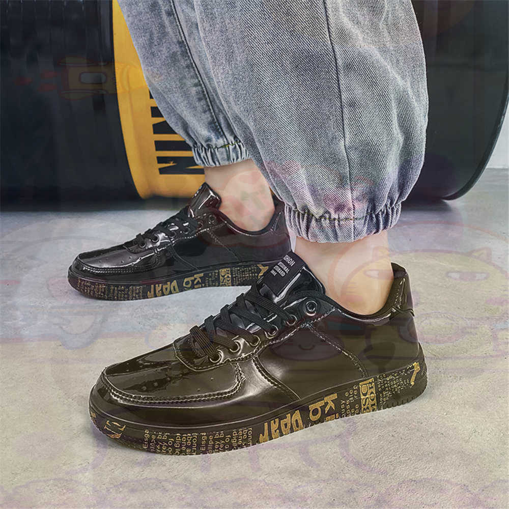 Round Foot Size 45 Sneakers Wh - огляд і ціна Latest Men Formal Wear